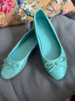 Mädchen Ballerina Schuhe Gr. 33 hellblau Nordrhein-Westfalen - Herford Vorschau