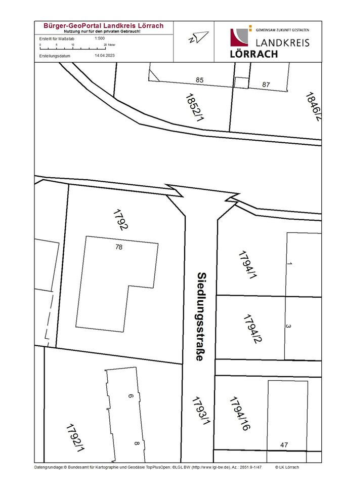 Kapitalanlage oder Eigennutzung - 3- Zimmer-Wohnung in ruhiger Lage in Lörrach