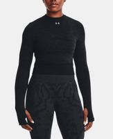 Women's UA RUSH HeatGear®Seamless Long Sleeve Mitte - Tiergarten Vorschau