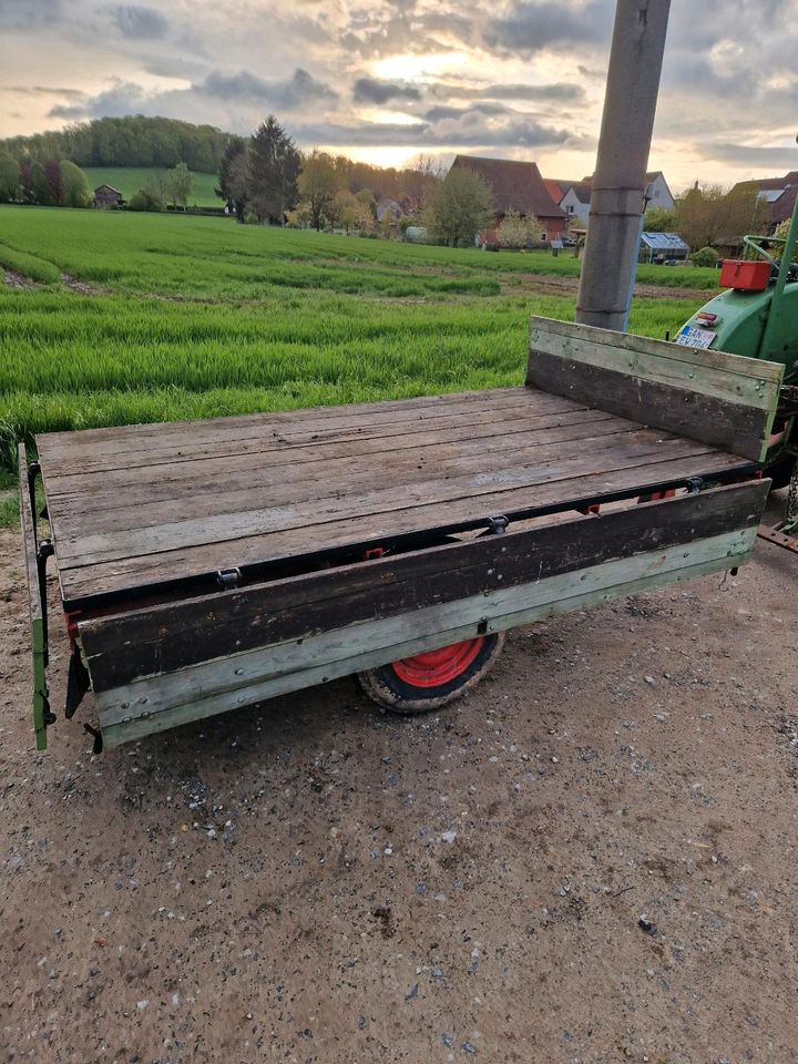 Trecker Anhänger Einachser Treckeranhänger in Bad Gandersheim