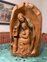 Holzschnitzerei Heiligenfigur Krippe Handarbeit Maria Josef Jesus Rheinland-Pfalz - Dudeldorf Vorschau