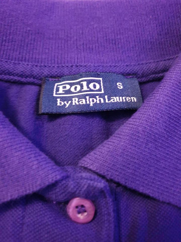 Polo by Ralph Lauren Langarmshirt dunkellila Gr. S in München