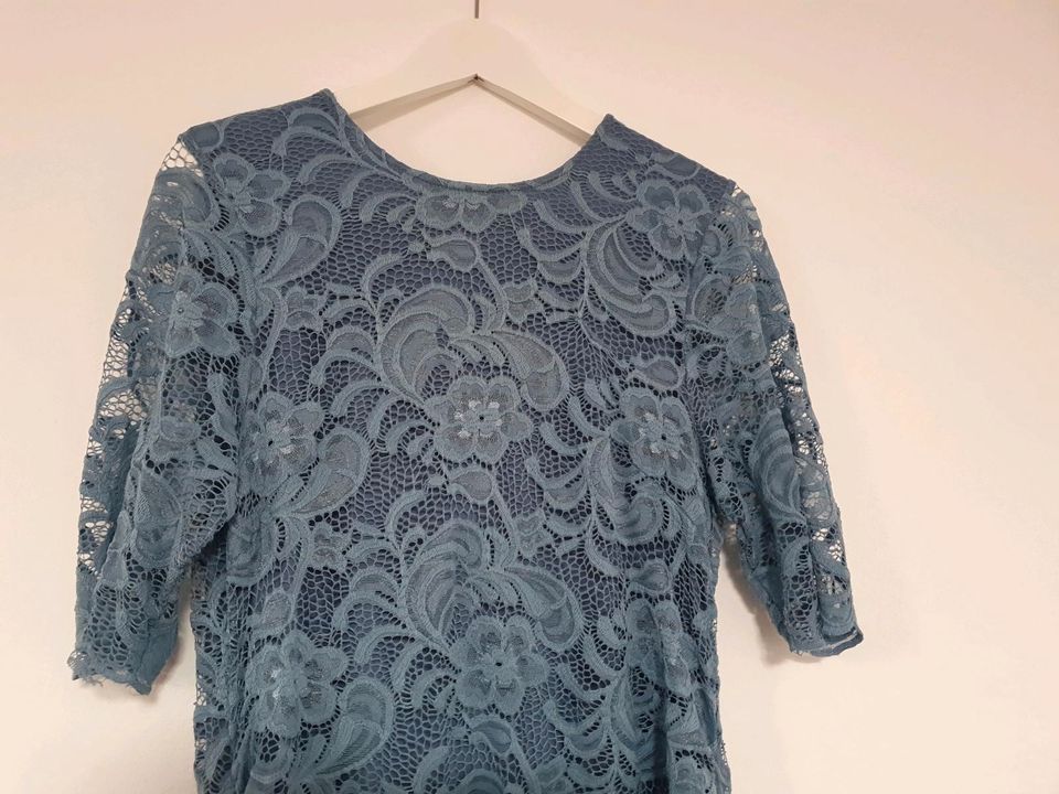 Umstandskleid Spitze Spitzenkleid festlich Herzmutter Gr. L in Laatzen