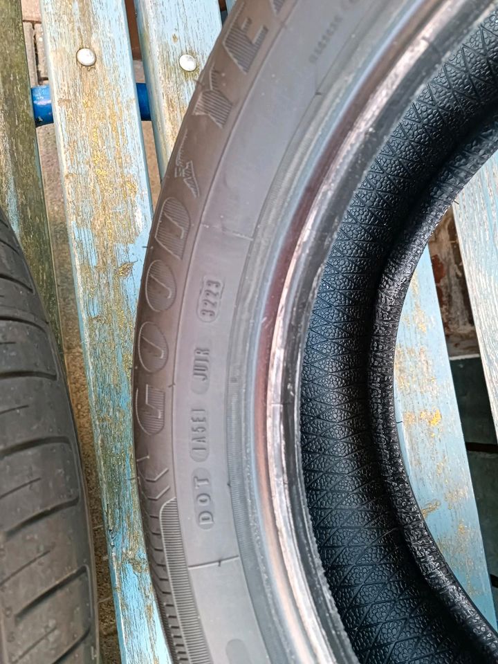 4 Sommerreifen von Goodyear Efficient Grip kaum gefahren in Wolfen