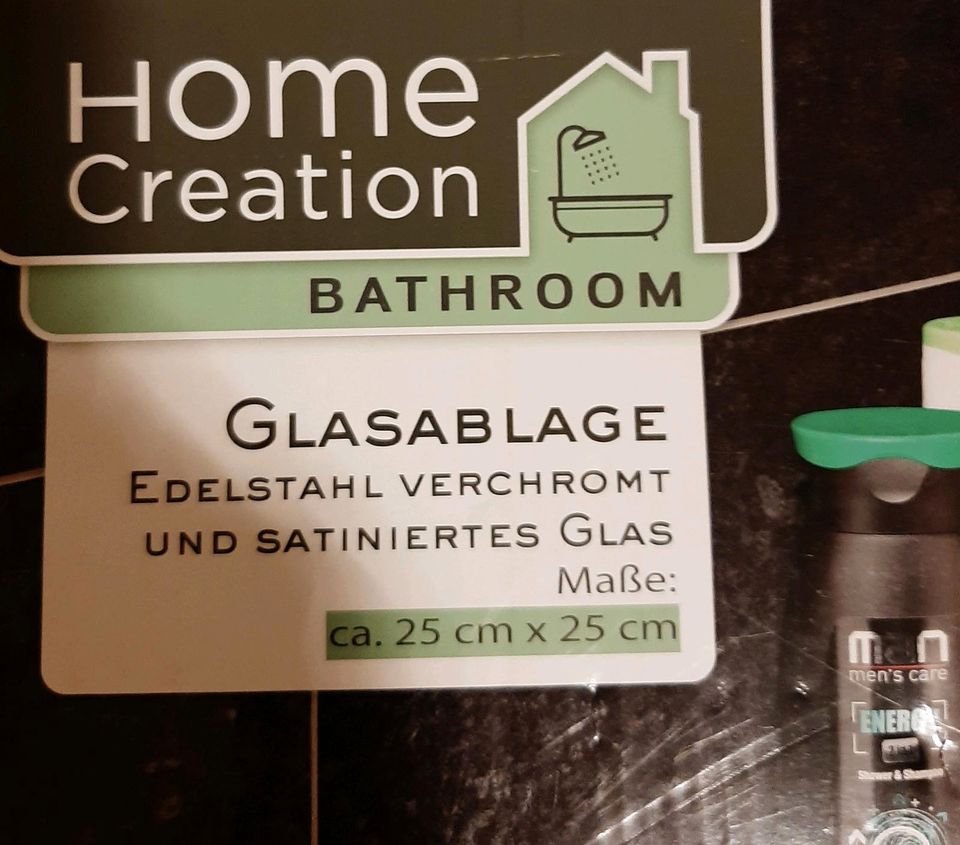 Glasablage "neu" in Bielefeld