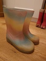 Gummistiefel 25 Regenbogen Glitzer bunt ungefüttert Dresden - Cotta Vorschau