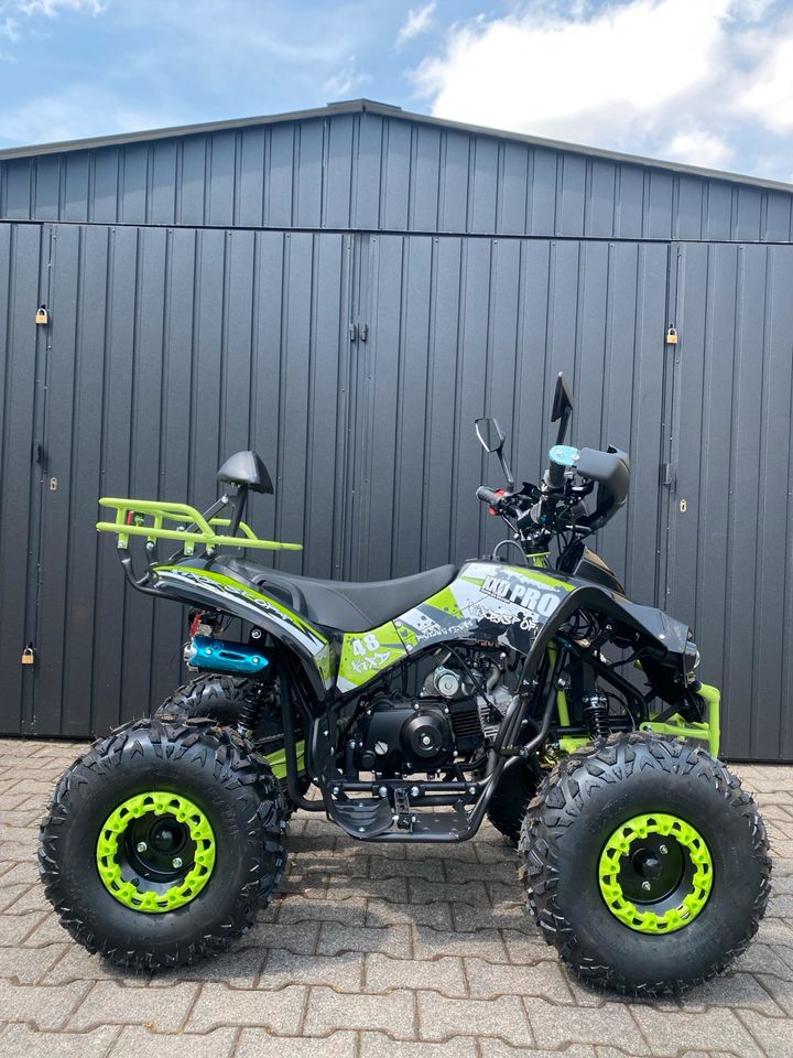 Quad 125ccm KXD PRO LEMON NEU Kinderquad 8 Zoll LED TACHO ATV in Aschaffenburg