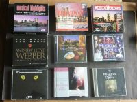 CD-Sammlung Musicals,Broadway,Cats,A.L.Webber,Phantom d.Opera Nordrhein-Westfalen - Bergisch Gladbach Vorschau