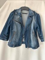 ZARA Jeansjacke Biker Style L= M Bayern - Kirchseeon Vorschau