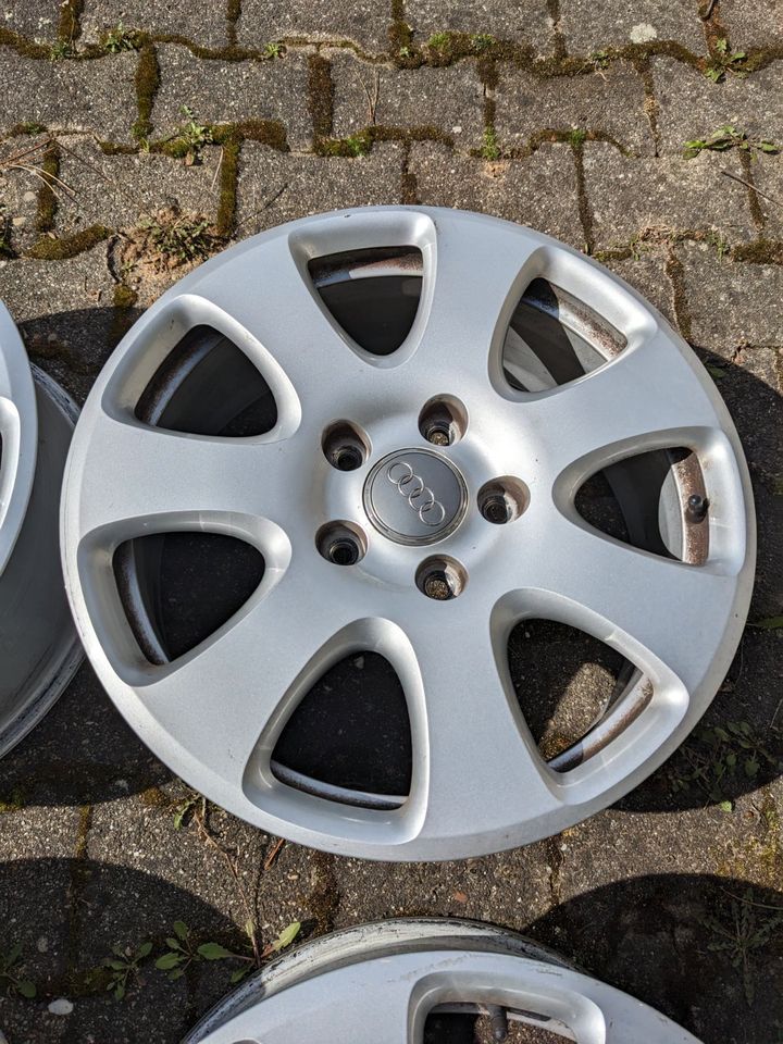 4x AUDI Q7 Alufelgen, 18 Zoll LK 5x130 in Stuttgart