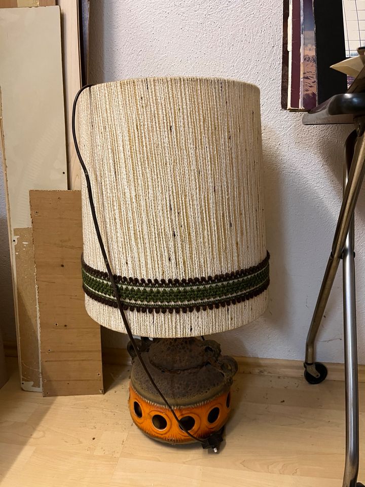 Coole 60er Jahre Vintage Lampe in Hügelsheim