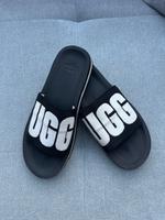 *UGG*Sliders ZUMA schwarz/weiß Badeschuhe Pantoletten Gr. 41 wie Baden-Württemberg - Künzelsau Vorschau