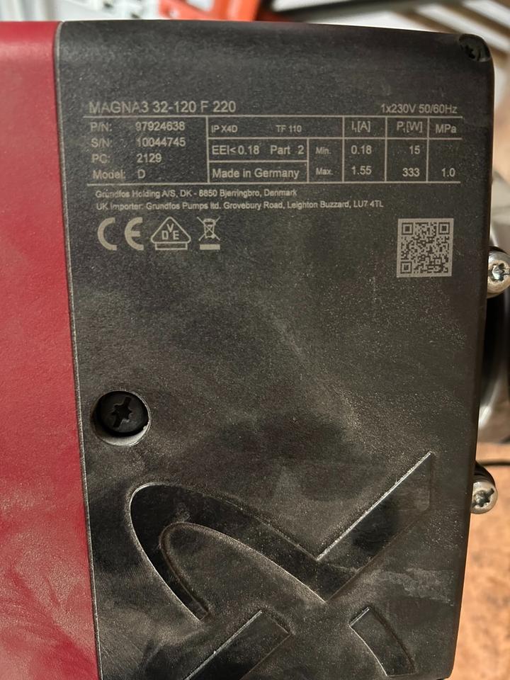 Grundfos Magna3 32-120 F220, Heizungspumpe, Pumpe, Wasser,Heizung in Dillingen (Donau)