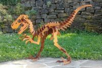 Edelrost Gartendeko Rost Deko Rost Dino Dinosaurier T Rex Metall Bayern - Theilheim Vorschau