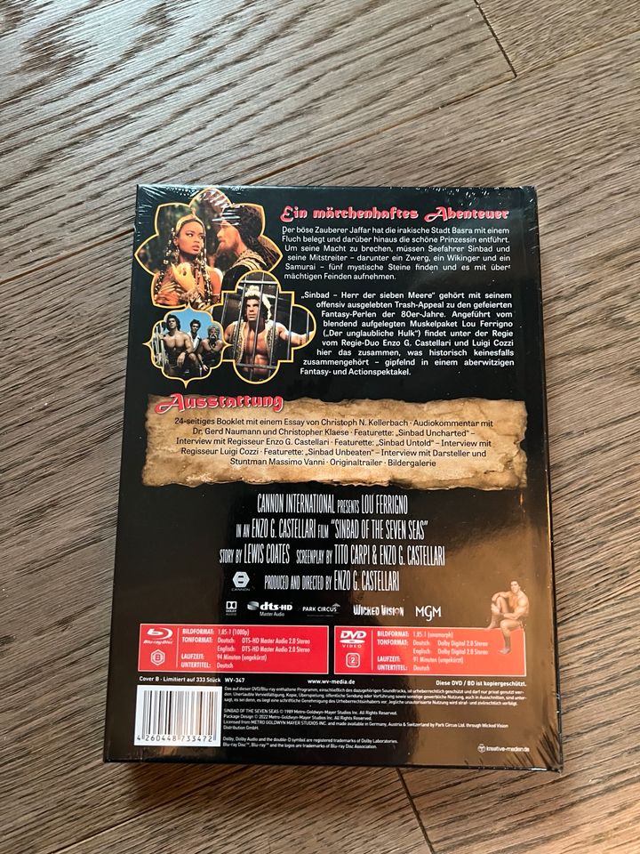 Sinbad Mediabook Limited Edition Bluray in Wertach