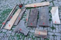 Holz Bohlen abgelagert Baumkante Unterleib-Skulptur River Table Thüringen - Ilmtal-Weinstraße Vorschau