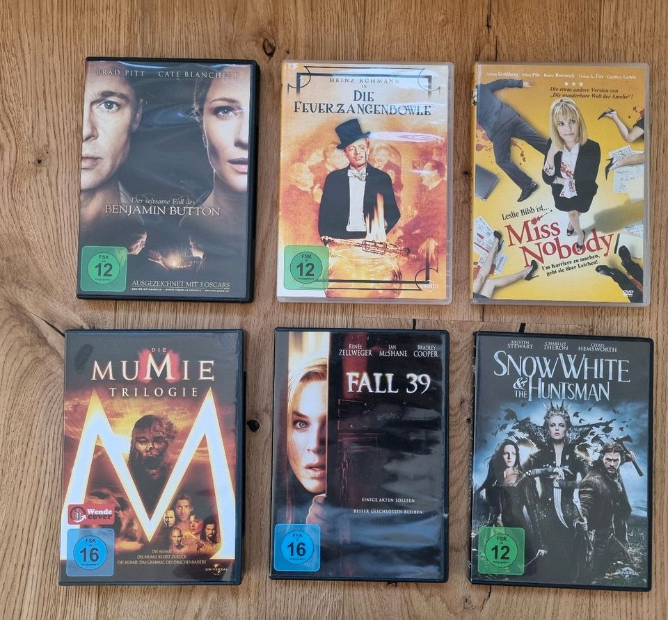 DVDs verschiedene Genres in Hetzerath (Mosel)