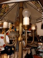 Messing Stehlampe  4 flamige  tiffany Stil Nordrhein-Westfalen - Sundern (Sauerland) Vorschau