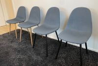 Vier Stühle / blau‼️ Stuhl skandinavisch Polsterstühle ‼️ Düsseldorf - Hafen Vorschau