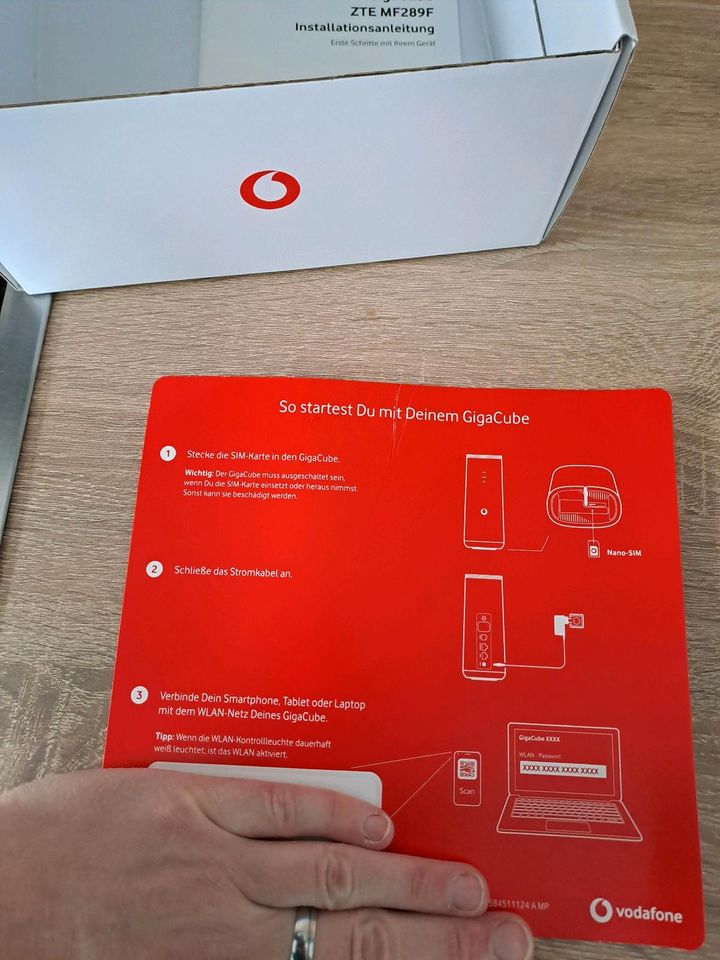 Vodafone Gigacube 4G CAT 20 LTE Simlockfrei in Bakum