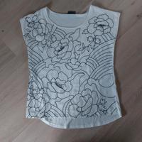 Gr. M C&A Yessica Feines T-Shirt Stickerei Obervieland - Arsten Vorschau