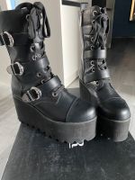 Killstar Oracle wedge Boots Nordrhein-Westfalen - Eschweiler Vorschau