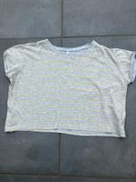 Damen Hailys T-Shirt Cropped grau gelb gestreift Gr. XS Köln - Porz Vorschau
