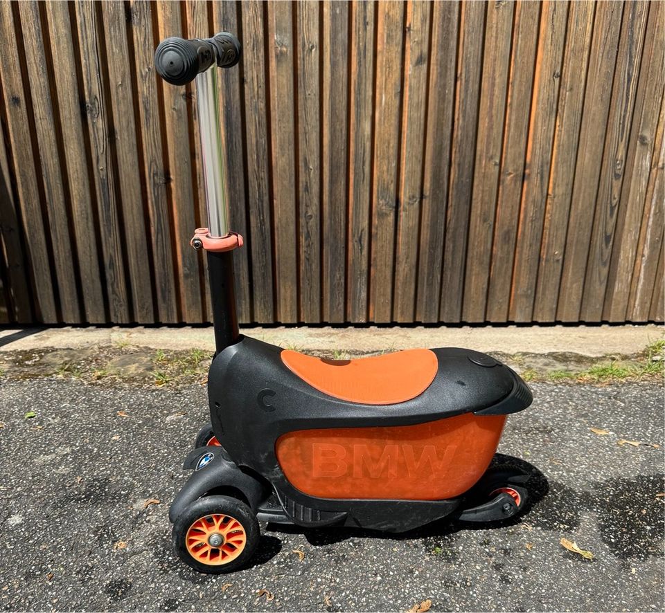 Original BMW Kids Scooter Schwarz Sehr guter Zustand in Gerlingen