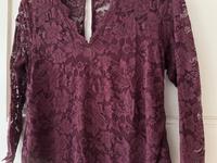 ❗ H&M MAMA Gr. L / 40 Spitzenkleid Spitze bordeaux Umstandskleid Leipzig - Schleußig Vorschau