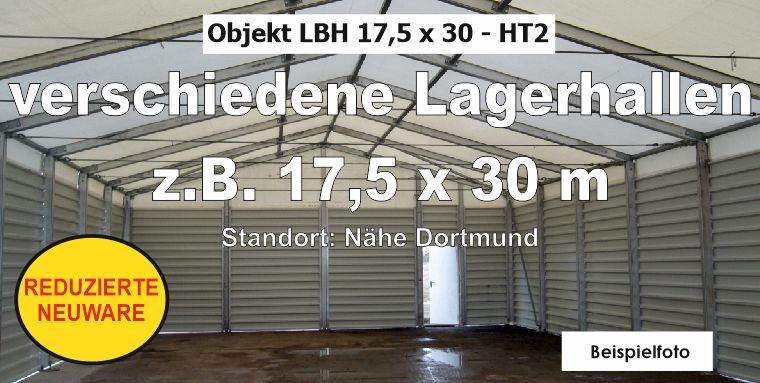 Lagerhallen z.B. 17,5x30m NEUWARE in Saale-Holzland-Kreis