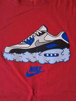 Nike Shirt Gr L rot gut erhalten Sachsen - Oelsnitz/Erzgeb. Vorschau