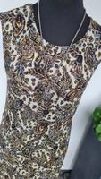 Geisha NEUw. Sommer Jersey Kleid 38 40 M L khaki beige bunt Bayern - Burgau Vorschau