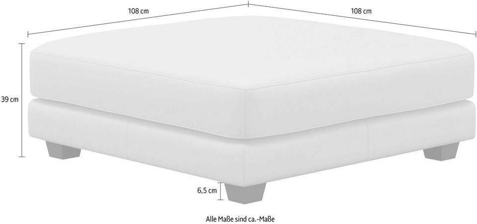 Hocker Atoll, Echtleder Saddle - Creme in Wolfsburg