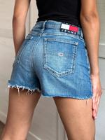 Tommy Jeans Damen Denim Hotpant Blau W26 S 36 Nordrhein-Westfalen - Minden Vorschau