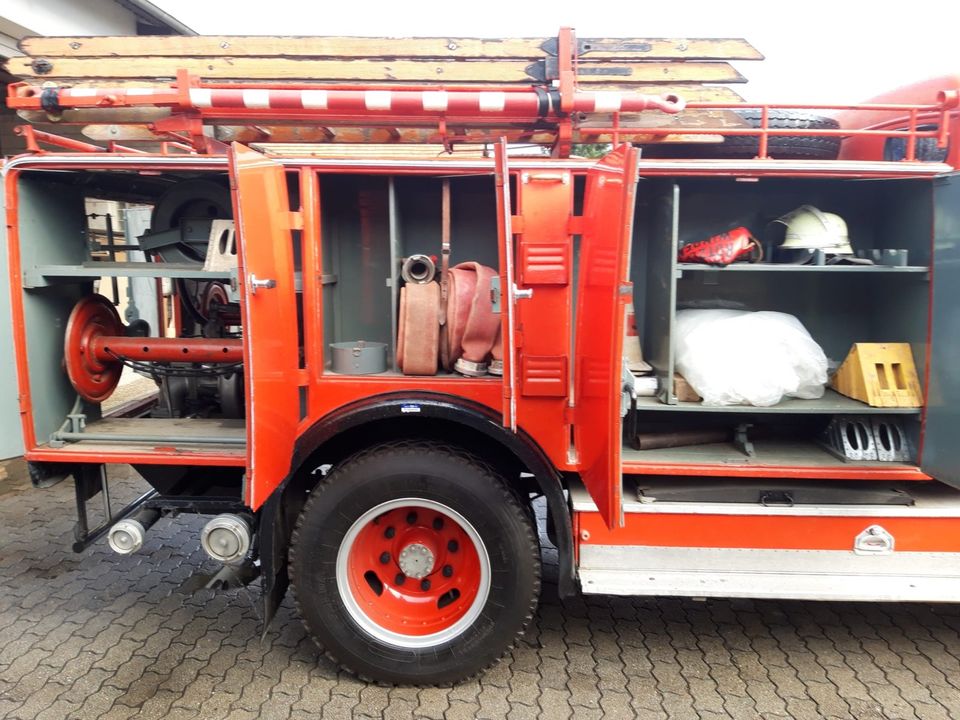 MB L3500 Oldtimer Feuerwehrfahrzeug TLF in Billigheim-Ingenheim