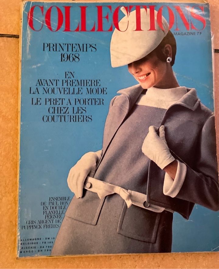 Modezeitung Modezeitschrift Magazin Sammlerstücke 60er 70er 80er in Untermeitingen