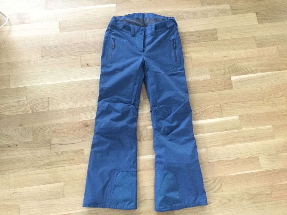 Gefütterte Skihose von Scott dunkelblau wie neu Gr. XS 34 in Frankfurt am Main