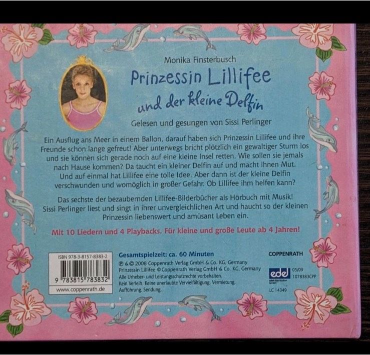 Top! ❤️ Prinzessin Lillifee CD DVD Uhr Wecker in Hamburg