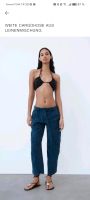 7/8 Cargo Leinen Hose Damen Sommer blau Zara neu mit Etikett M 38 Hessen - Runkel Vorschau