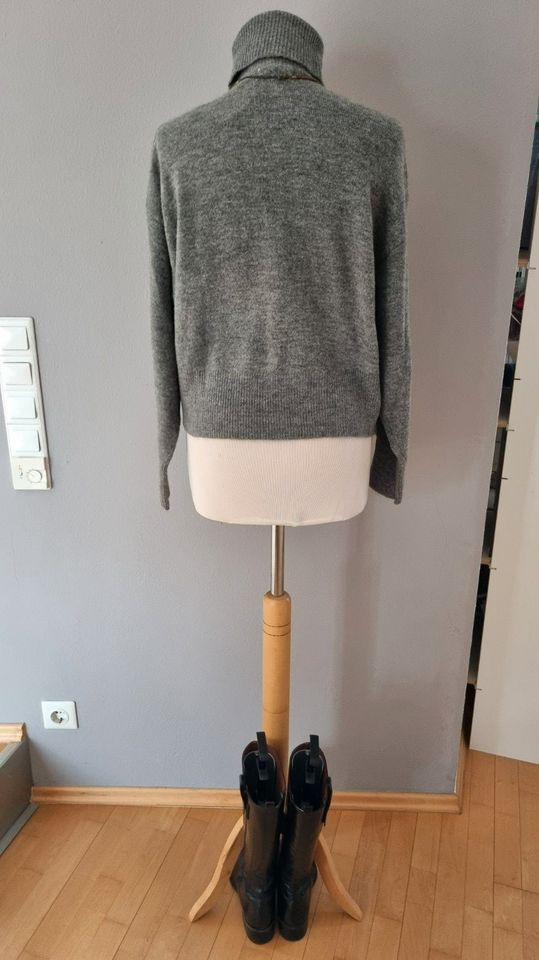 *H&M* Rollkragen Pullover klassisch Grau S 36/38 NP19,99€ NEU! in Ingolstadt