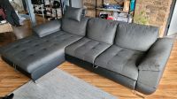 Dunkelgraue L-Couch/Wohnlandschaft/Sofa, Bettfunktion Hessen - Alsbach-Hähnlein Vorschau