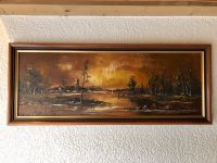 Altes Bild / Gemälde, Öl auf Leinwand, 105 x 40 cm, signiert Baden-Württemberg - Ludwigsburg Vorschau