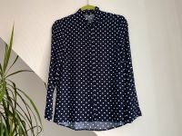 H&M Bluse Hemd Gr.XS/34 Dunkel Blau Gepunktet Nordrhein-Westfalen - Rheine Vorschau