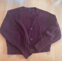 ONLY Strickjacke Gr. XS / 34, weinrot Bayern - Nandlstadt Vorschau