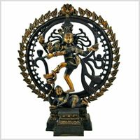 Tanzender Shiva Messing 43cm 6,6kg Shiwa Ganesha versch. Farben Baden-Württemberg - Göppingen Vorschau