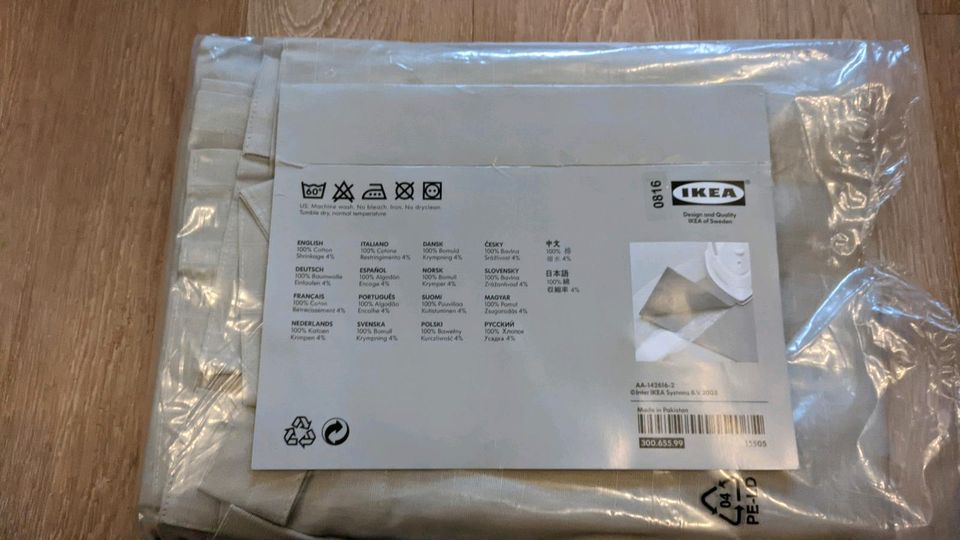 Gardinen RITVA von IKEA neu (145*300) in Osnabrück