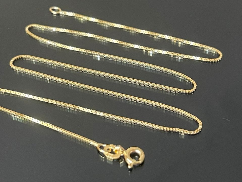 Venezianer Goldkette 375 Damen jetzt Goldschmuck Kleinanzeigen | ist eBay Berlin Halskette 9K in Schöneberg - 42cm Kleinanzeigen