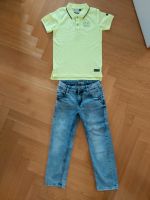 Kanz Jeans + Poloshirt Gr. 122  Set Sachsen - Oberlungwitz Vorschau