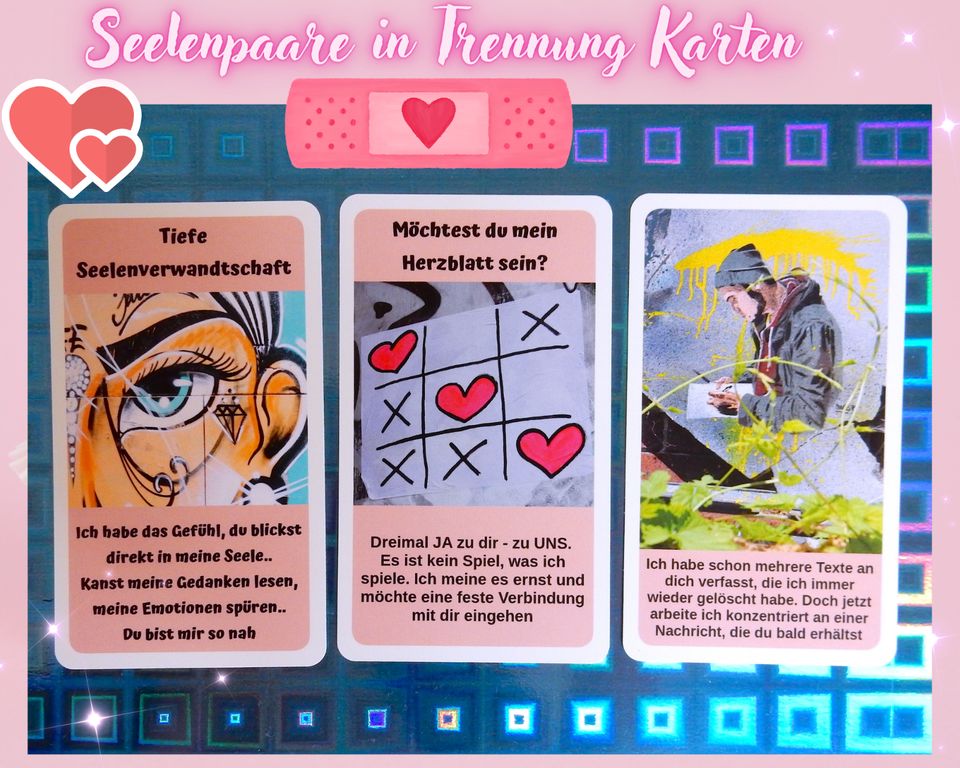 NEU*  Seelenpaare in Trennung - Kartendeck - Orakelkarten Liebe ♥ in Erfurt