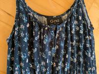 Kleid Maxikleid S Gr 36 marine geblümt Hessen - Schlüchtern Vorschau